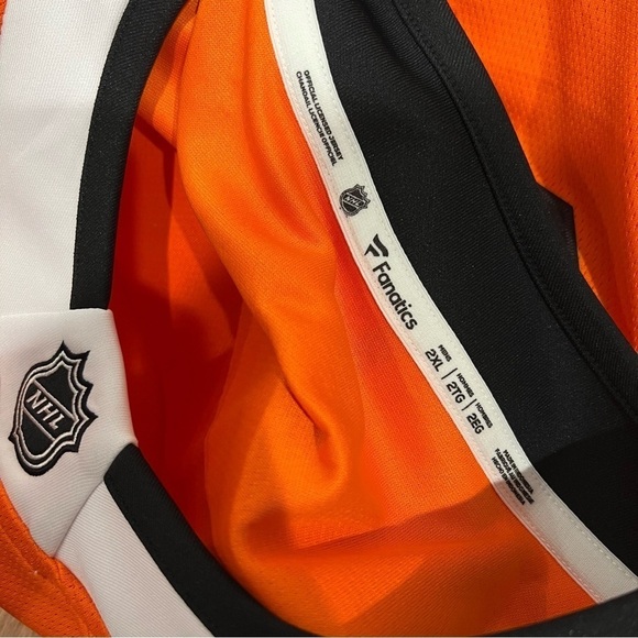 NWT Men's Philadelphia Flyers Ivan Provorov Branded Home Breakaway Jersey - Picture 2 of 8